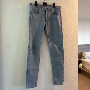 rag & bone Men's Fit 2 Slim Size 32 Jeans in Light Blue